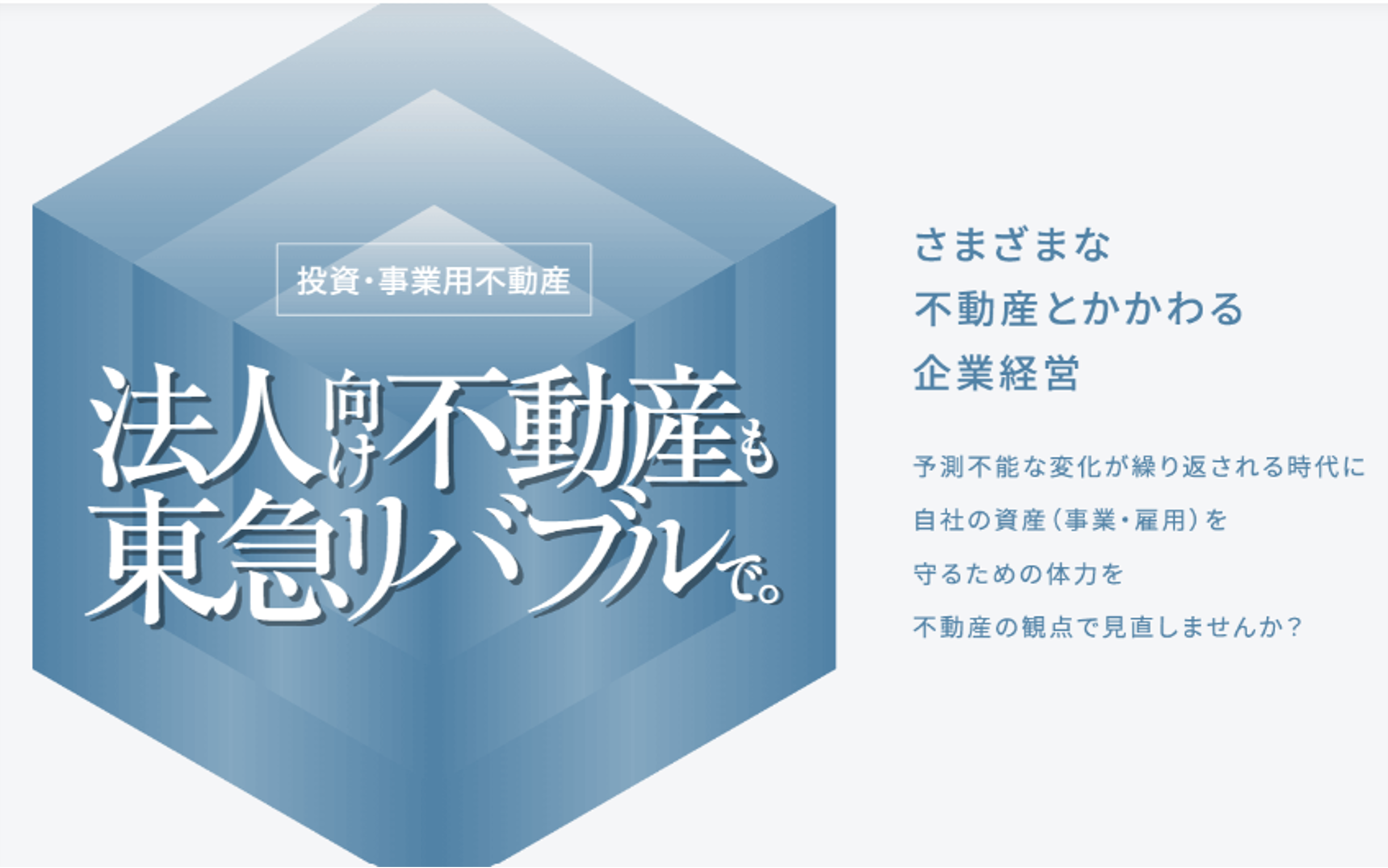 不動産ソリューションのリーディングカンパニー｜東急リバブル